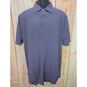FootJoy Mens Striped Polo Medium Texas Star Golf Course